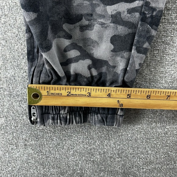 Spanx Cargo Camouflage Jogger Pants Women Size Large Gray Casual Stretch Pull Up - Picture 7 of 10